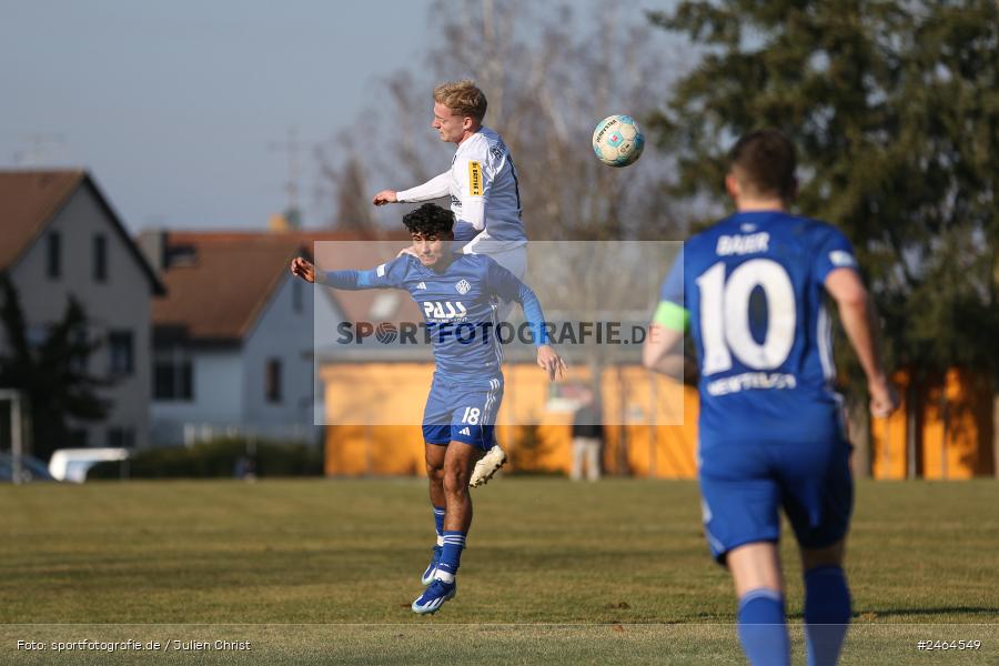 sport, action, SVA, SV Viktoria Aschaffenburg, Regionalliga Südwest, Regionalliga Bayern, Regional-FS, RP1, HFV, Fussball, FSV Frankfurt, FSV, Babenhausen-Langstadt, BFV, 08.02.2025 - Bild-ID: 2464549