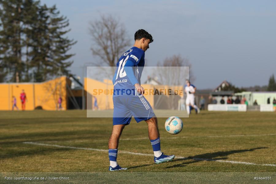 sport, action, SVA, SV Viktoria Aschaffenburg, Regionalliga Südwest, Regionalliga Bayern, Regional-FS, RP1, HFV, Fussball, FSV Frankfurt, FSV, Babenhausen-Langstadt, BFV, 08.02.2025 - Bild-ID: 2464551