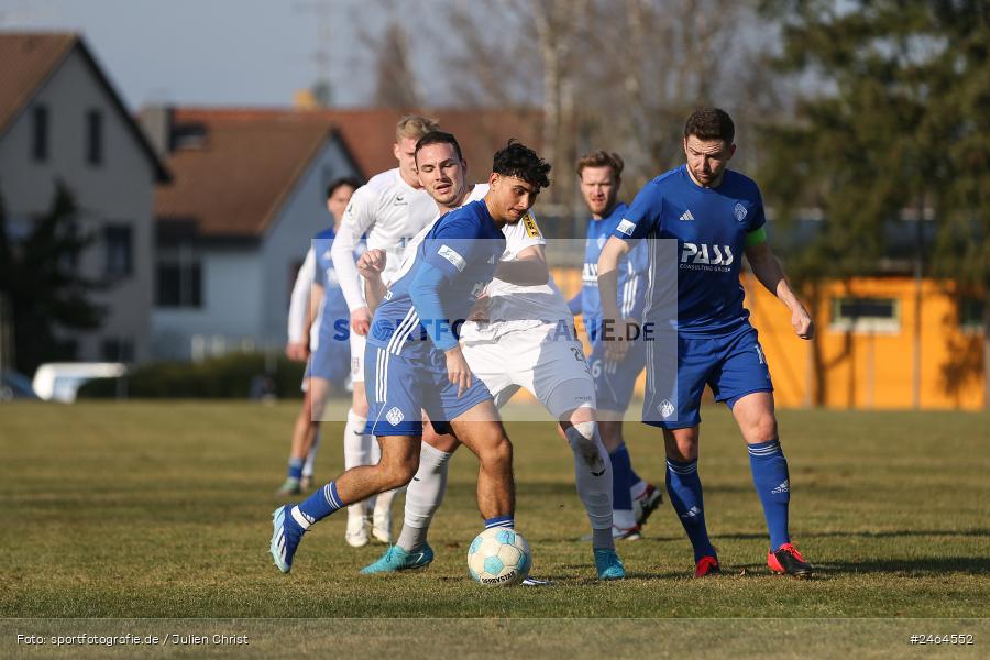 sport, action, SVA, SV Viktoria Aschaffenburg, Regionalliga Südwest, Regionalliga Bayern, Regional-FS, RP1, HFV, Fussball, FSV Frankfurt, FSV, Babenhausen-Langstadt, BFV, 08.02.2025 - Bild-ID: 2464552