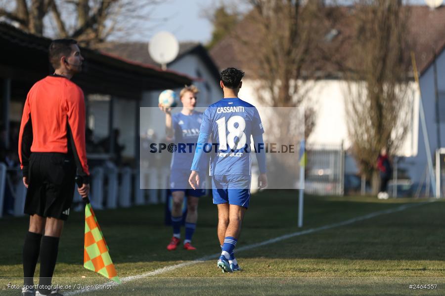 sport, action, SVA, SV Viktoria Aschaffenburg, Regionalliga Südwest, Regionalliga Bayern, Regional-FS, RP1, HFV, Fussball, FSV Frankfurt, FSV, Babenhausen-Langstadt, BFV, 08.02.2025 - Bild-ID: 2464557