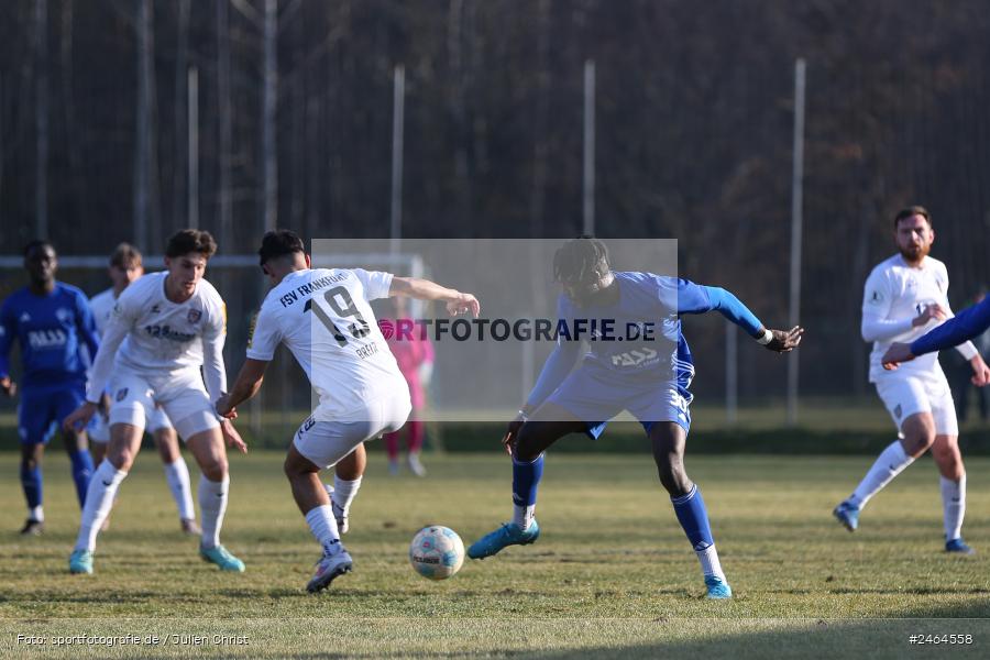 sport, action, SVA, SV Viktoria Aschaffenburg, Regionalliga Südwest, Regionalliga Bayern, Regional-FS, RP1, HFV, Fussball, FSV Frankfurt, FSV, Babenhausen-Langstadt, BFV, 08.02.2025 - Bild-ID: 2464558
