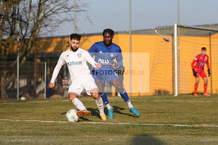 sport, action, SVA, SV Viktoria Aschaffenburg, Regionalliga Südwest, Regionalliga Bayern, Regional-FS, RP1, HFV, Fussball, FSV Frankfurt, FSV, Babenhausen-Langstadt, BFV, 08.02.2025 - Bild-ID: 2464567