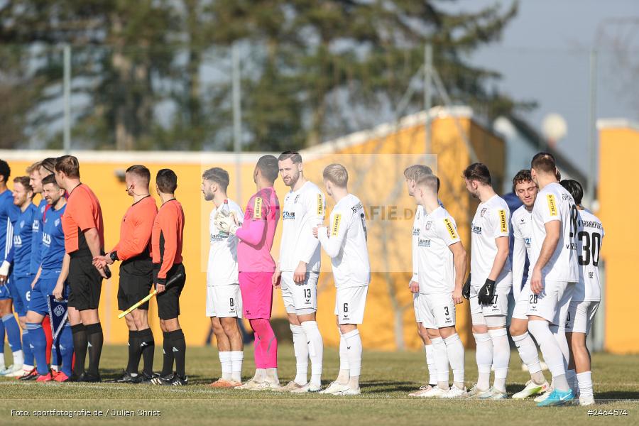 sport, action, SVA, SV Viktoria Aschaffenburg, Regionalliga Südwest, Regionalliga Bayern, Regional-FS, RP1, HFV, Fussball, FSV Frankfurt, FSV, Babenhausen-Langstadt, BFV, 08.02.2025 - Bild-ID: 2464574