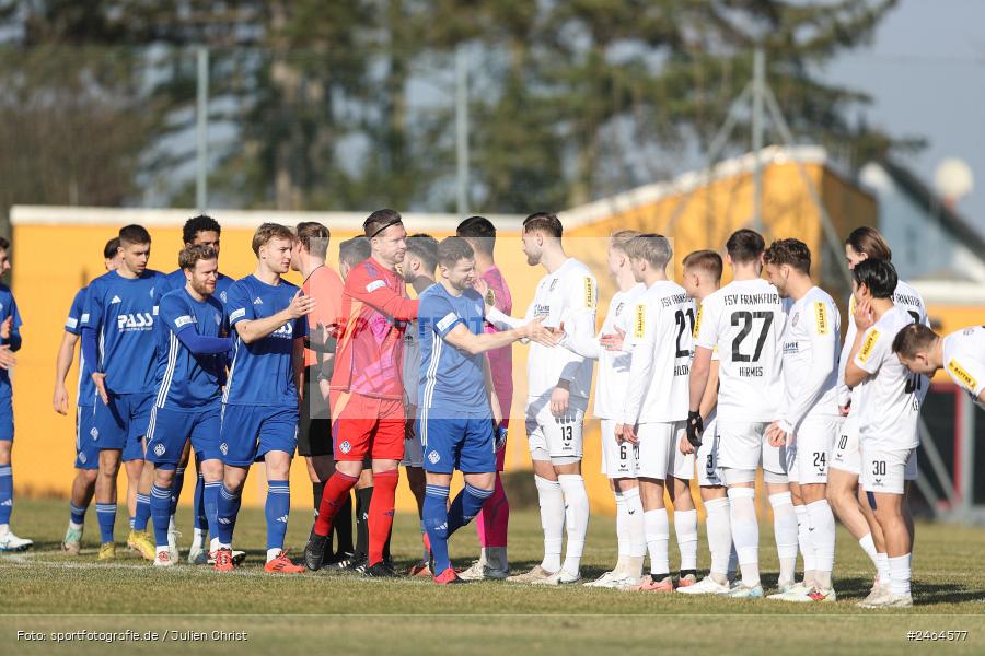 sport, action, SVA, SV Viktoria Aschaffenburg, Regionalliga Südwest, Regionalliga Bayern, Regional-FS, RP1, HFV, Fussball, FSV Frankfurt, FSV, Babenhausen-Langstadt, BFV, 08.02.2025 - Bild-ID: 2464577