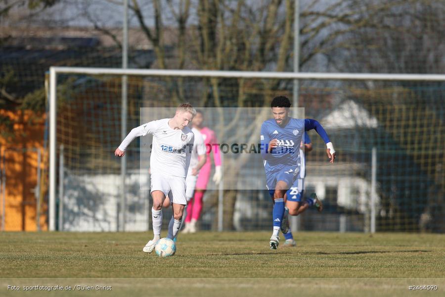 sport, action, SVA, SV Viktoria Aschaffenburg, Regionalliga Südwest, Regionalliga Bayern, Regional-FS, RP1, HFV, Fussball, FSV Frankfurt, FSV, Babenhausen-Langstadt, BFV, 08.02.2025 - Bild-ID: 2464590