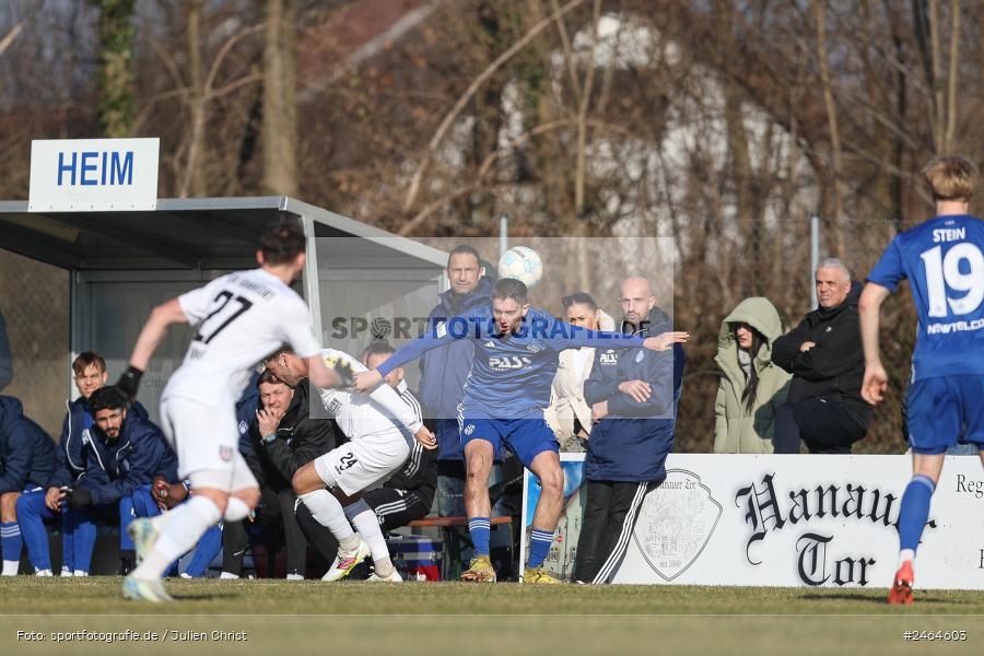 sport, action, SVA, SV Viktoria Aschaffenburg, Regionalliga Südwest, Regionalliga Bayern, Regional-FS, RP1, HFV, Fussball, FSV Frankfurt, FSV, Babenhausen-Langstadt, BFV, 08.02.2025 - Bild-ID: 2464603