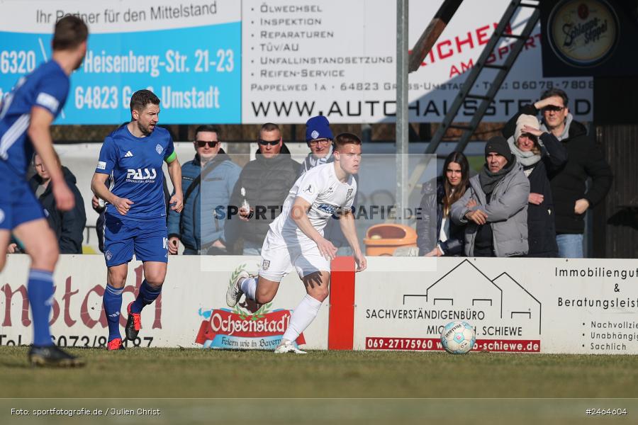 sport, action, SVA, SV Viktoria Aschaffenburg, Regionalliga Südwest, Regionalliga Bayern, Regional-FS, RP1, HFV, Fussball, FSV Frankfurt, FSV, Babenhausen-Langstadt, BFV, 08.02.2025 - Bild-ID: 2464604