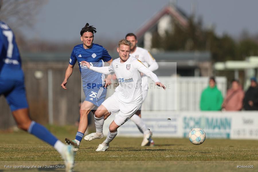 sport, action, SVA, SV Viktoria Aschaffenburg, Regionalliga Südwest, Regionalliga Bayern, Regional-FS, RP1, HFV, Fussball, FSV Frankfurt, FSV, Babenhausen-Langstadt, BFV, 08.02.2025 - Bild-ID: 2464605