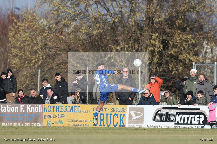 sport, action, SVA, SV Viktoria Aschaffenburg, Regionalliga Südwest, Regionalliga Bayern, Regional-FS, RP1, HFV, Fussball, FSV Frankfurt, FSV, Babenhausen-Langstadt, BFV, 08.02.2025 - Bild-ID: 2464625 sport, action, SVA, SV Viktoria Aschaffenburg, Regionalliga Südwest, Regionalliga Bayern, Regional-FS, RP1, HFV, Fussball, FSV Frankfurt, FSV, Babenhausen-Langstadt, BFV, 08.02.2025 - Bild-ID: 2464625