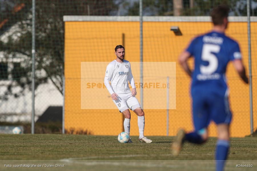 sport, action, SVA, SV Viktoria Aschaffenburg, Regionalliga Südwest, Regionalliga Bayern, Regional-FS, RP1, HFV, Fussball, FSV Frankfurt, FSV, Babenhausen-Langstadt, BFV, 08.02.2025 - Bild-ID: 2464630