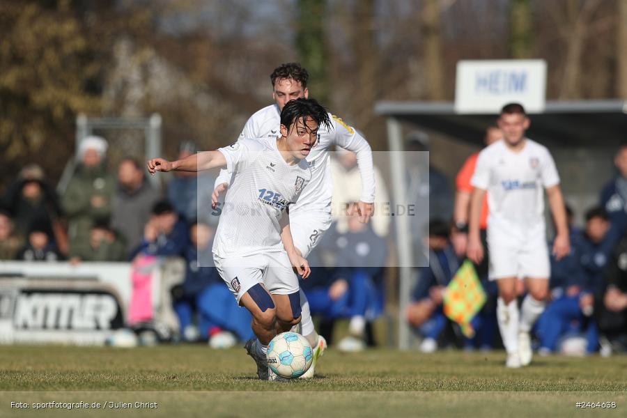sport, action, SVA, SV Viktoria Aschaffenburg, Regionalliga Südwest, Regionalliga Bayern, Regional-FS, RP1, HFV, Fussball, FSV Frankfurt, FSV, Babenhausen-Langstadt, BFV, 08.02.2025 - Bild-ID: 2464638