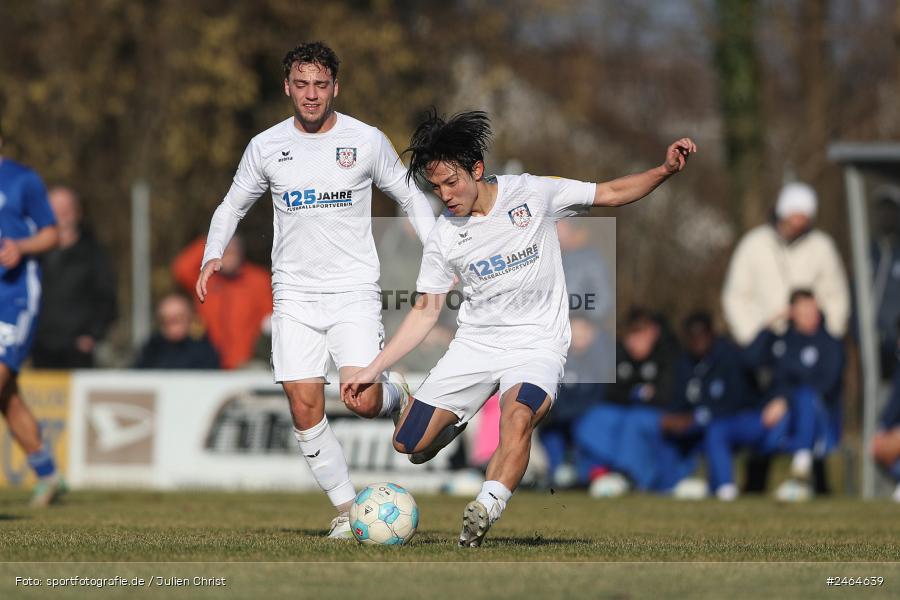 sport, action, SVA, SV Viktoria Aschaffenburg, Regionalliga Südwest, Regionalliga Bayern, Regional-FS, RP1, HFV, Fussball, FSV Frankfurt, FSV, Babenhausen-Langstadt, BFV, 08.02.2025 - Bild-ID: 2464639