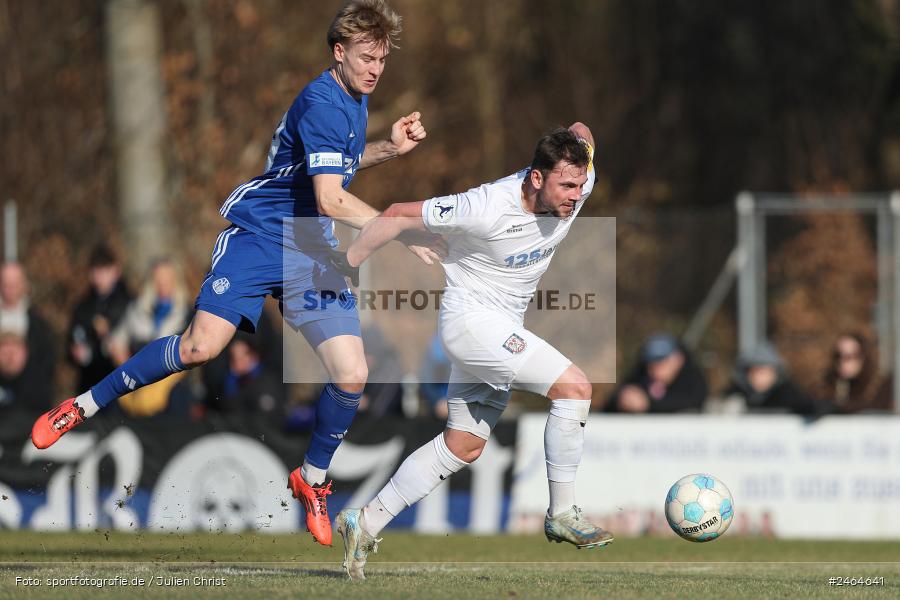 sport, action, SVA, SV Viktoria Aschaffenburg, Regionalliga Südwest, Regionalliga Bayern, Regional-FS, RP1, HFV, Fussball, FSV Frankfurt, FSV, Babenhausen-Langstadt, BFV, 08.02.2025 - Bild-ID: 2464641