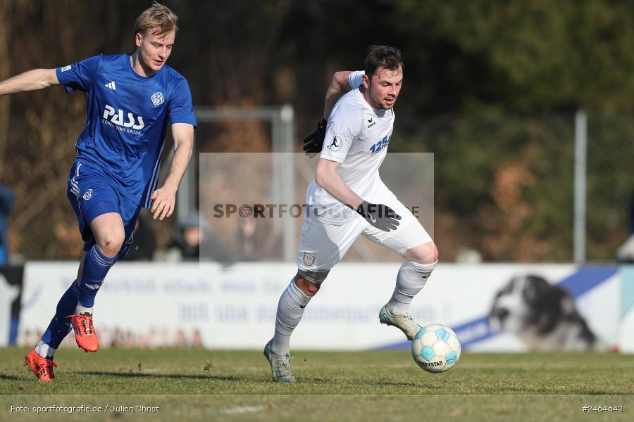 sport, action, SVA, SV Viktoria Aschaffenburg, Regionalliga Südwest, Regionalliga Bayern, Regional-FS, RP1, HFV, Fussball, FSV Frankfurt, FSV, Babenhausen-Langstadt, BFV, 08.02.2025 - Bild-ID: 2464642