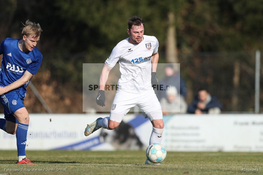 sport, action, SVA, SV Viktoria Aschaffenburg, Regionalliga Südwest, Regionalliga Bayern, Regional-FS, RP1, HFV, Fussball, FSV Frankfurt, FSV, Babenhausen-Langstadt, BFV, 08.02.2025 - Bild-ID: 2464643
