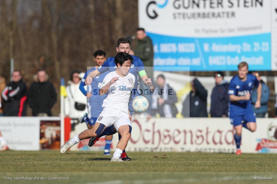 sport, action, SVA, SV Viktoria Aschaffenburg, Regionalliga Südwest, Regionalliga Bayern, Regional-FS, RP1, HFV, Fussball, FSV Frankfurt, FSV, Babenhausen-Langstadt, BFV, 08.02.2025 - Bild-ID: 2464644