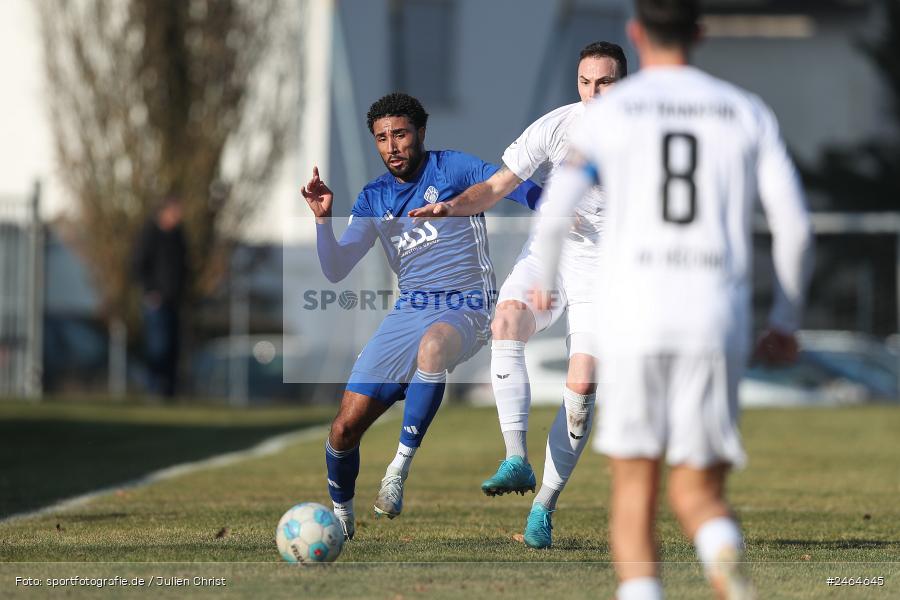 sport, action, SVA, SV Viktoria Aschaffenburg, Regionalliga Südwest, Regionalliga Bayern, Regional-FS, RP1, HFV, Fussball, FSV Frankfurt, FSV, Babenhausen-Langstadt, BFV, 08.02.2025 - Bild-ID: 2464645