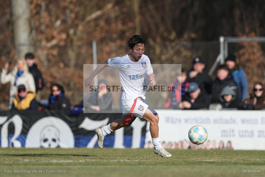 sport, action, SVA, SV Viktoria Aschaffenburg, Regionalliga Südwest, Regionalliga Bayern, Regional-FS, RP1, HFV, Fussball, FSV Frankfurt, FSV, Babenhausen-Langstadt, BFV, 08.02.2025 - Bild-ID: 2464648