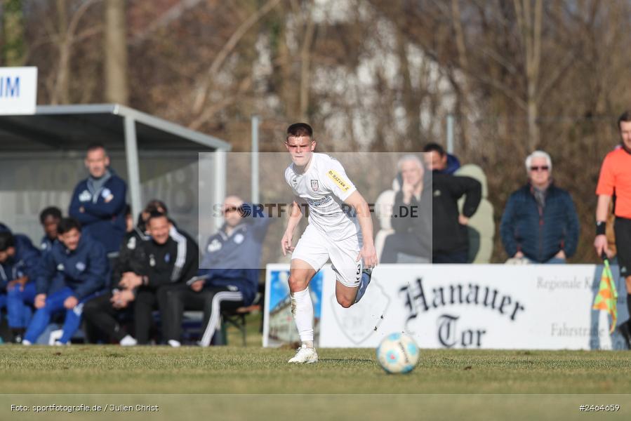 sport, action, SVA, SV Viktoria Aschaffenburg, Regionalliga Südwest, Regionalliga Bayern, Regional-FS, RP1, HFV, Fussball, FSV Frankfurt, FSV, Babenhausen-Langstadt, BFV, 08.02.2025 - Bild-ID: 2464659