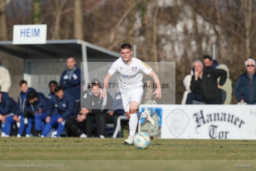 sport, action, SVA, SV Viktoria Aschaffenburg, Regionalliga Südwest, Regionalliga Bayern, Regional-FS, RP1, HFV, Fussball, FSV Frankfurt, FSV, Babenhausen-Langstadt, BFV, 08.02.2025 - Bild-ID: 2464660
