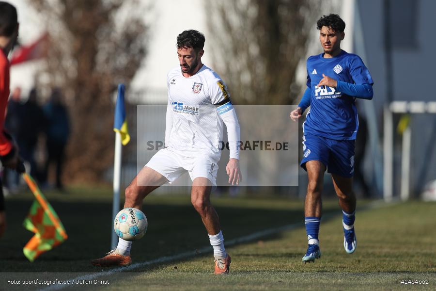 sport, action, SVA, SV Viktoria Aschaffenburg, Regionalliga Südwest, Regionalliga Bayern, Regional-FS, RP1, HFV, Fussball, FSV Frankfurt, FSV, Babenhausen-Langstadt, BFV, 08.02.2025 - Bild-ID: 2464662