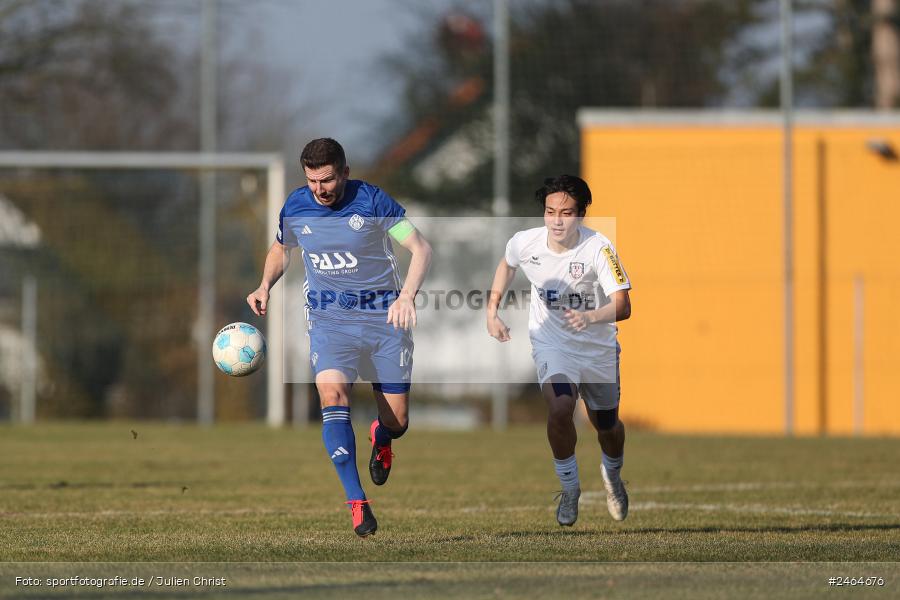 sport, action, SVA, SV Viktoria Aschaffenburg, Regionalliga Südwest, Regionalliga Bayern, Regional-FS, RP1, HFV, Fussball, FSV Frankfurt, FSV, Babenhausen-Langstadt, BFV, 08.02.2025 - Bild-ID: 2464676
