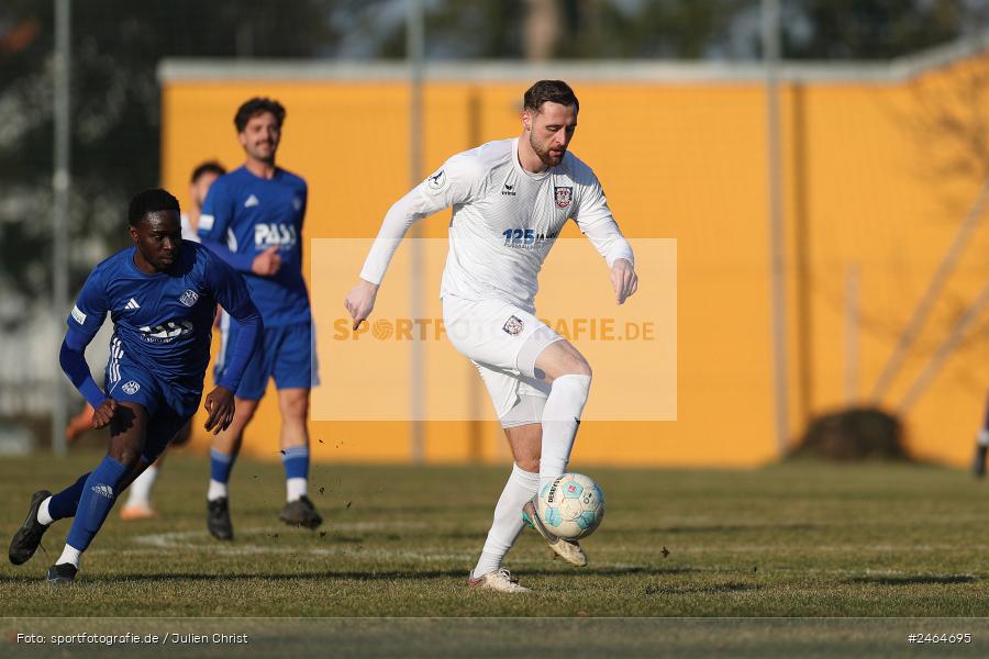 sport, action, SVA, SV Viktoria Aschaffenburg, Regionalliga Südwest, Regionalliga Bayern, Regional-FS, RP1, HFV, Fussball, FSV Frankfurt, FSV, Babenhausen-Langstadt, BFV, 08.02.2025 - Bild-ID: 2464695 sport, action, SVA, SV Viktoria Aschaffenburg, Regionalliga Südwest, Regionalliga Bayern, Regional-FS, RP1, HFV, Fussball, FSV Frankfurt, FSV, Babenhausen-Langstadt, BFV, 08.02.2025 - Bild-ID: 2464695