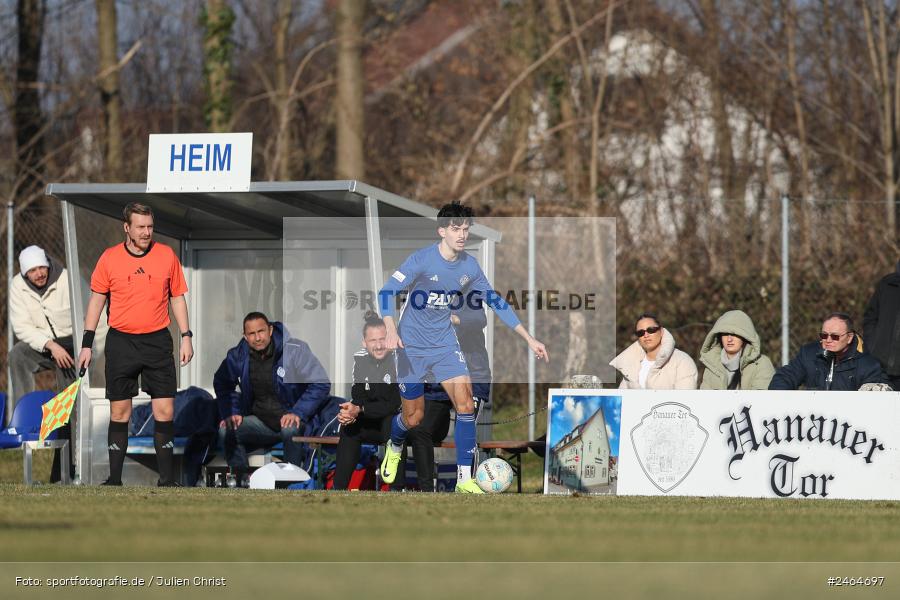 sport, action, SVA, SV Viktoria Aschaffenburg, Regionalliga Südwest, Regionalliga Bayern, Regional-FS, RP1, HFV, Fussball, FSV Frankfurt, FSV, Babenhausen-Langstadt, BFV, 08.02.2025 - Bild-ID: 2464697 sport, action, SVA, SV Viktoria Aschaffenburg, Regionalliga Südwest, Regionalliga Bayern, Regional-FS, RP1, HFV, Fussball, FSV Frankfurt, FSV, Babenhausen-Langstadt, BFV, 08.02.2025 - Bild-ID: 2464697