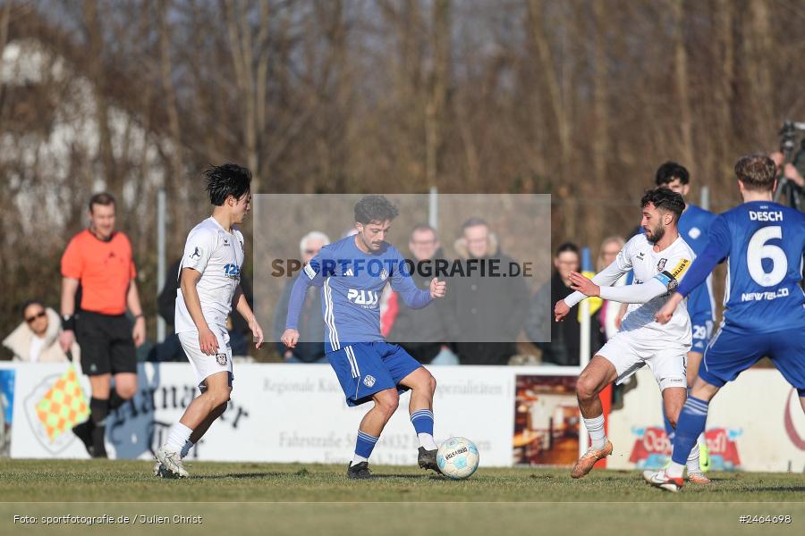 sport, action, SVA, SV Viktoria Aschaffenburg, Regionalliga Südwest, Regionalliga Bayern, Regional-FS, RP1, HFV, Fussball, FSV Frankfurt, FSV, Babenhausen-Langstadt, BFV, 08.02.2025 - Bild-ID: 2464698 sport, action, SVA, SV Viktoria Aschaffenburg, Regionalliga Südwest, Regionalliga Bayern, Regional-FS, RP1, HFV, Fussball, FSV Frankfurt, FSV, Babenhausen-Langstadt, BFV, 08.02.2025 - Bild-ID: 2464698