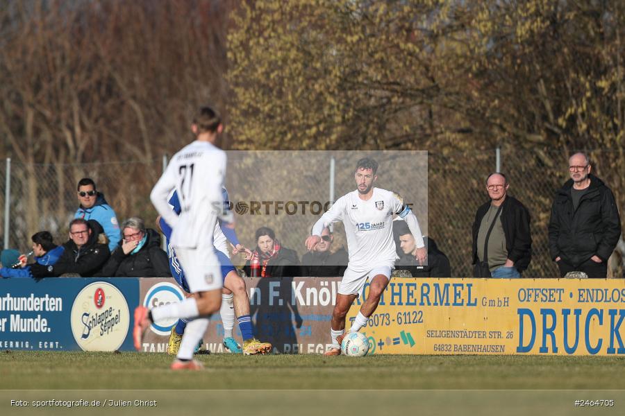 sport, action, SVA, SV Viktoria Aschaffenburg, Regionalliga Südwest, Regionalliga Bayern, Regional-FS, RP1, HFV, Fussball, FSV Frankfurt, FSV, Babenhausen-Langstadt, BFV, 08.02.2025 - Bild-ID: 2464705 sport, action, SVA, SV Viktoria Aschaffenburg, Regionalliga Südwest, Regionalliga Bayern, Regional-FS, RP1, HFV, Fussball, FSV Frankfurt, FSV, Babenhausen-Langstadt, BFV, 08.02.2025 - Bild-ID: 2464705