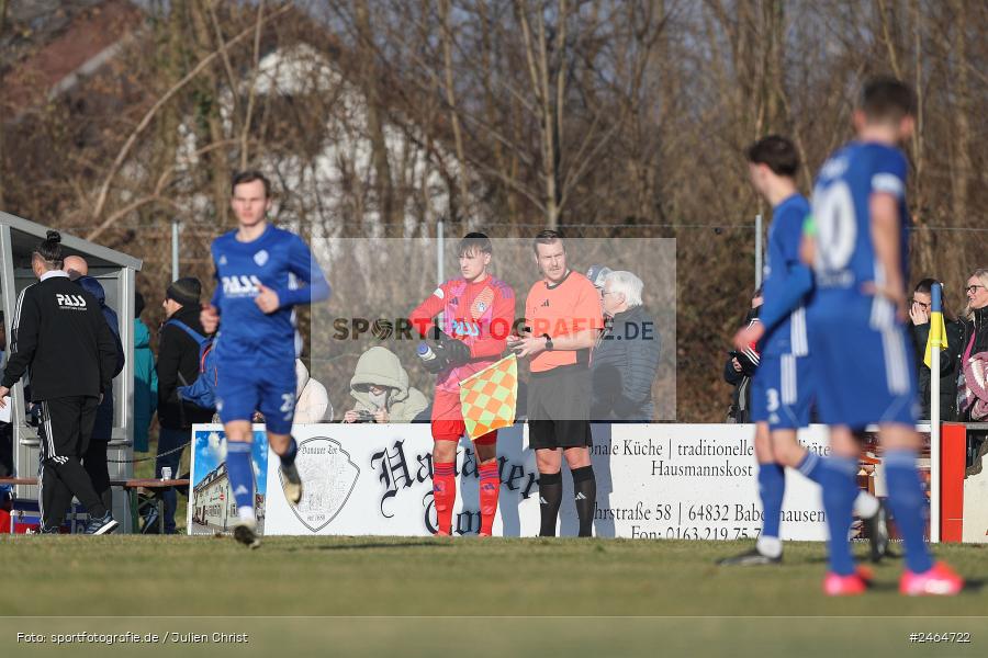 sport, action, SVA, SV Viktoria Aschaffenburg, Regionalliga Südwest, Regionalliga Bayern, Regional-FS, RP1, HFV, Fussball, FSV Frankfurt, FSV, Babenhausen-Langstadt, BFV, 08.02.2025 - Bild-ID: 2464722