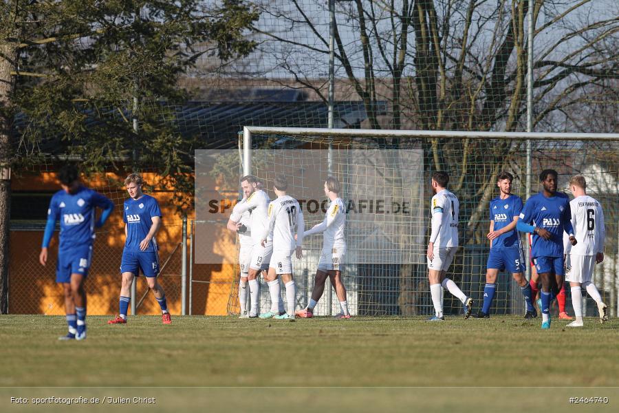 sport, action, SVA, SV Viktoria Aschaffenburg, Regionalliga Südwest, Regionalliga Bayern, Regional-FS, RP1, HFV, Fussball, FSV Frankfurt, FSV, Babenhausen-Langstadt, BFV, 08.02.2025 - Bild-ID: 2464740