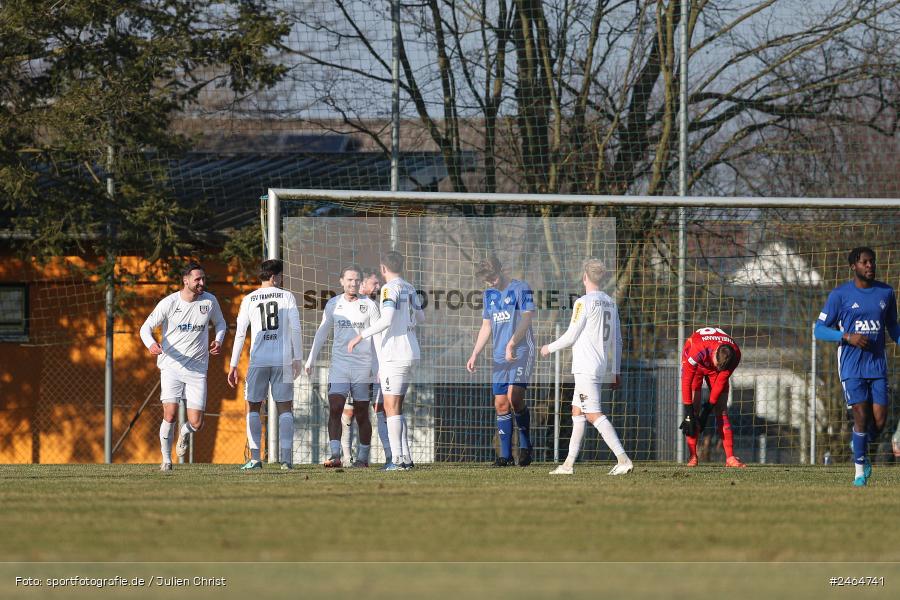 sport, action, SVA, SV Viktoria Aschaffenburg, Regionalliga Südwest, Regionalliga Bayern, Regional-FS, RP1, HFV, Fussball, FSV Frankfurt, FSV, Babenhausen-Langstadt, BFV, 08.02.2025 - Bild-ID: 2464741