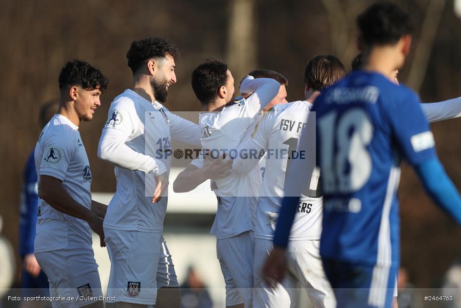 sport, action, SVA, SV Viktoria Aschaffenburg, Regionalliga Südwest, Regionalliga Bayern, Regional-FS, RP1, HFV, Fussball, FSV Frankfurt, FSV, Babenhausen-Langstadt, BFV, 08.02.2025 - Bild-ID: 2464763 sport, action, SVA, SV Viktoria Aschaffenburg, Regionalliga Südwest, Regionalliga Bayern, Regional-FS, RP1, HFV, Fussball, FSV Frankfurt, FSV, Babenhausen-Langstadt, BFV, 08.02.2025 - Bild-ID: 2464763