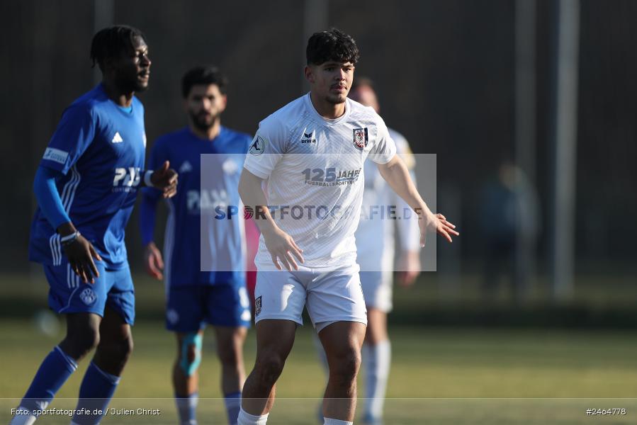 sport, action, SVA, SV Viktoria Aschaffenburg, Regionalliga Südwest, Regionalliga Bayern, Regional-FS, RP1, HFV, Fussball, FSV Frankfurt, FSV, Babenhausen-Langstadt, BFV, 08.02.2025 - Bild-ID: 2464778 sport, action, SVA, SV Viktoria Aschaffenburg, Regionalliga Südwest, Regionalliga Bayern, Regional-FS, RP1, HFV, Fussball, FSV Frankfurt, FSV, Babenhausen-Langstadt, BFV, 08.02.2025 - Bild-ID: 2464778