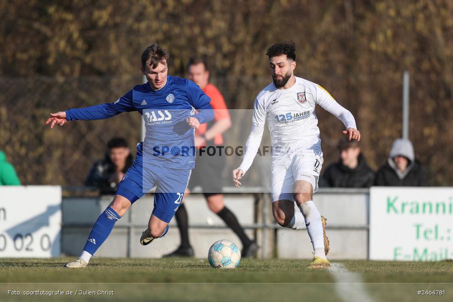 sport, action, SVA, SV Viktoria Aschaffenburg, Regionalliga Südwest, Regionalliga Bayern, Regional-FS, RP1, HFV, Fussball, FSV Frankfurt, FSV, Babenhausen-Langstadt, BFV, 08.02.2025 - Bild-ID: 2464781 sport, action, SVA, SV Viktoria Aschaffenburg, Regionalliga Südwest, Regionalliga Bayern, Regional-FS, RP1, HFV, Fussball, FSV Frankfurt, FSV, Babenhausen-Langstadt, BFV, 08.02.2025 - Bild-ID: 2464781