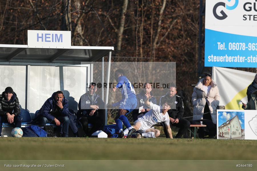 sport, action, SVA, SV Viktoria Aschaffenburg, Regionalliga Südwest, Regionalliga Bayern, Regional-FS, RP1, HFV, Fussball, FSV Frankfurt, FSV, Babenhausen-Langstadt, BFV, 08.02.2025 - Bild-ID: 2464785