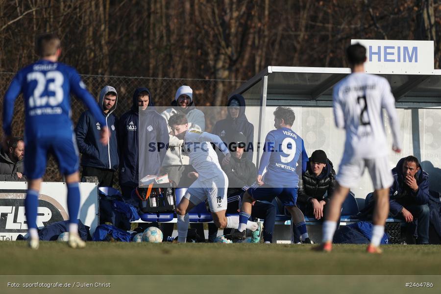 sport, action, SVA, SV Viktoria Aschaffenburg, Regionalliga Südwest, Regionalliga Bayern, Regional-FS, RP1, HFV, Fussball, FSV Frankfurt, FSV, Babenhausen-Langstadt, BFV, 08.02.2025 - Bild-ID: 2464786