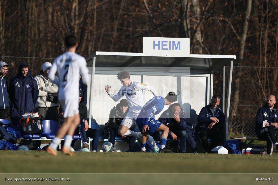 sport, action, SVA, SV Viktoria Aschaffenburg, Regionalliga Südwest, Regionalliga Bayern, Regional-FS, RP1, HFV, Fussball, FSV Frankfurt, FSV, Babenhausen-Langstadt, BFV, 08.02.2025 - Bild-ID: 2464787