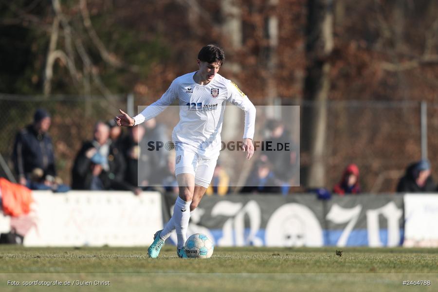 sport, action, SVA, SV Viktoria Aschaffenburg, Regionalliga Südwest, Regionalliga Bayern, Regional-FS, RP1, HFV, Fussball, FSV Frankfurt, FSV, Babenhausen-Langstadt, BFV, 08.02.2025 - Bild-ID: 2464788