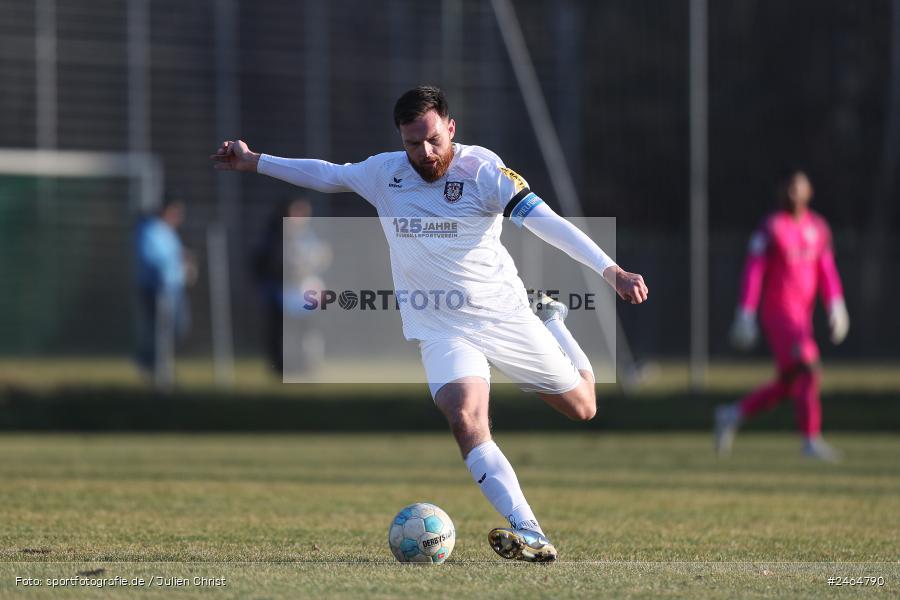 sport, action, SVA, SV Viktoria Aschaffenburg, Regionalliga Südwest, Regionalliga Bayern, Regional-FS, RP1, HFV, Fussball, FSV Frankfurt, FSV, Babenhausen-Langstadt, BFV, 08.02.2025 - Bild-ID: 2464790