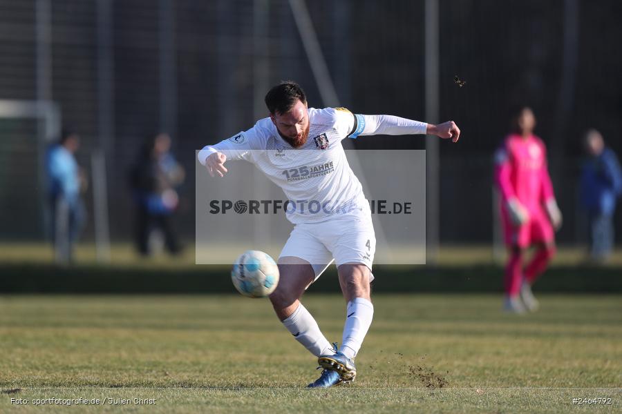 sport, action, SVA, SV Viktoria Aschaffenburg, Regionalliga Südwest, Regionalliga Bayern, Regional-FS, RP1, HFV, Fussball, FSV Frankfurt, FSV, Babenhausen-Langstadt, BFV, 08.02.2025 - Bild-ID: 2464792
