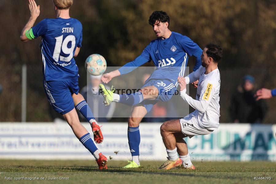 sport, action, SVA, SV Viktoria Aschaffenburg, Regionalliga Südwest, Regionalliga Bayern, Regional-FS, RP1, HFV, Fussball, FSV Frankfurt, FSV, Babenhausen-Langstadt, BFV, 08.02.2025 - Bild-ID: 2464795