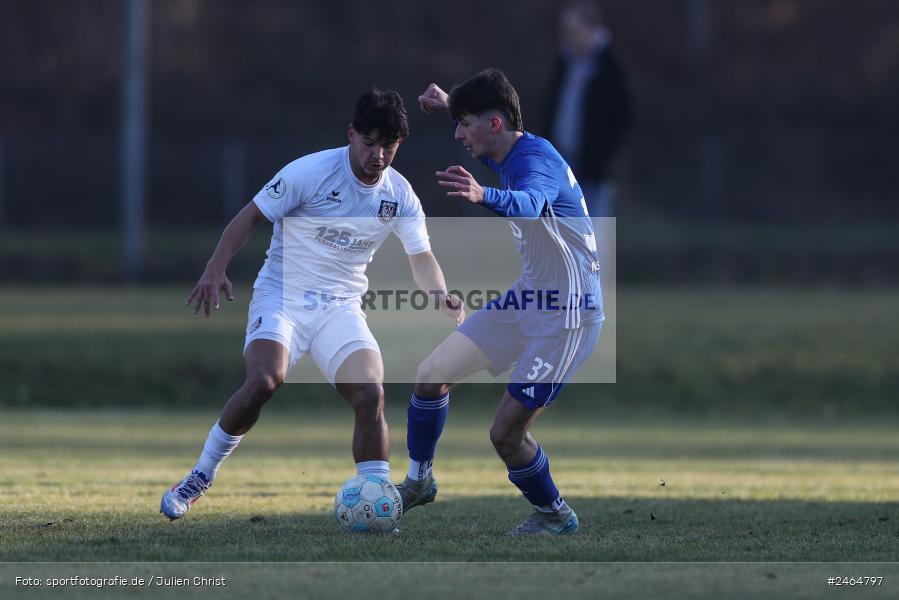 sport, action, SVA, SV Viktoria Aschaffenburg, Regionalliga Südwest, Regionalliga Bayern, Regional-FS, RP1, HFV, Fussball, FSV Frankfurt, FSV, Babenhausen-Langstadt, BFV, 08.02.2025 - Bild-ID: 2464797