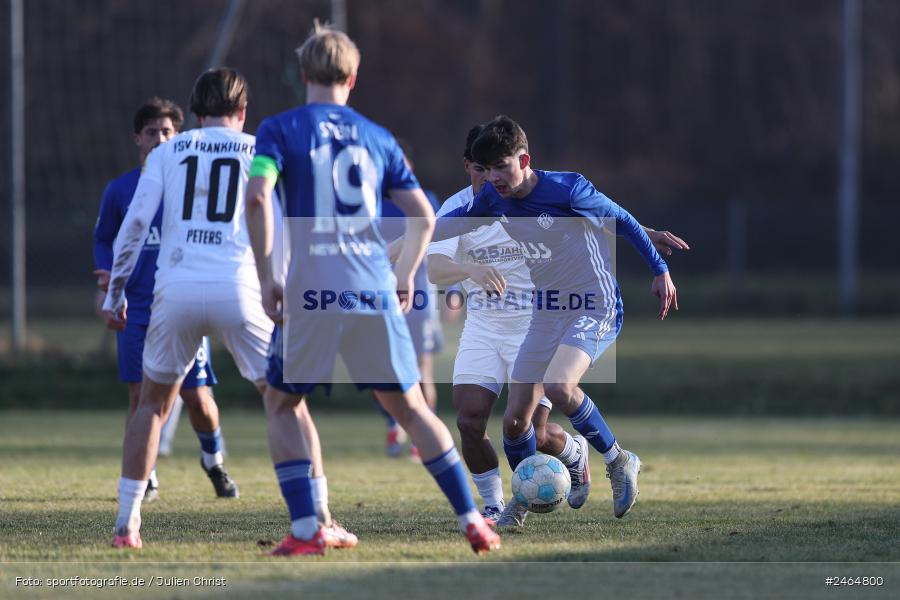 sport, action, SVA, SV Viktoria Aschaffenburg, Regionalliga Südwest, Regionalliga Bayern, Regional-FS, RP1, HFV, Fussball, FSV Frankfurt, FSV, Babenhausen-Langstadt, BFV, 08.02.2025 - Bild-ID: 2464800