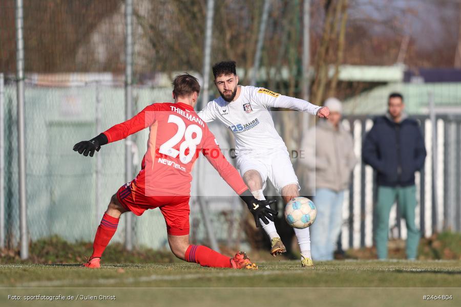 sport, action, SVA, SV Viktoria Aschaffenburg, Regionalliga Südwest, Regionalliga Bayern, Regional-FS, RP1, HFV, Fussball, FSV Frankfurt, FSV, Babenhausen-Langstadt, BFV, 08.02.2025 - Bild-ID: 2464804