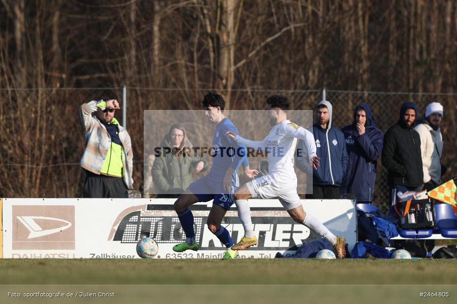 sport, action, SVA, SV Viktoria Aschaffenburg, Regionalliga Südwest, Regionalliga Bayern, Regional-FS, RP1, HFV, Fussball, FSV Frankfurt, FSV, Babenhausen-Langstadt, BFV, 08.02.2025 - Bild-ID: 2464805