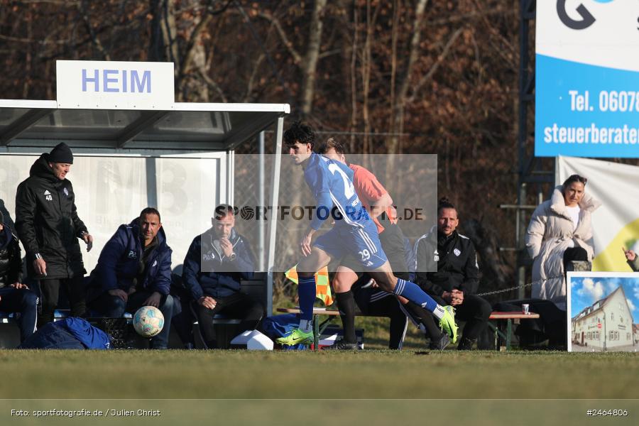 sport, action, SVA, SV Viktoria Aschaffenburg, Regionalliga Südwest, Regionalliga Bayern, Regional-FS, RP1, HFV, Fussball, FSV Frankfurt, FSV, Babenhausen-Langstadt, BFV, 08.02.2025 - Bild-ID: 2464806