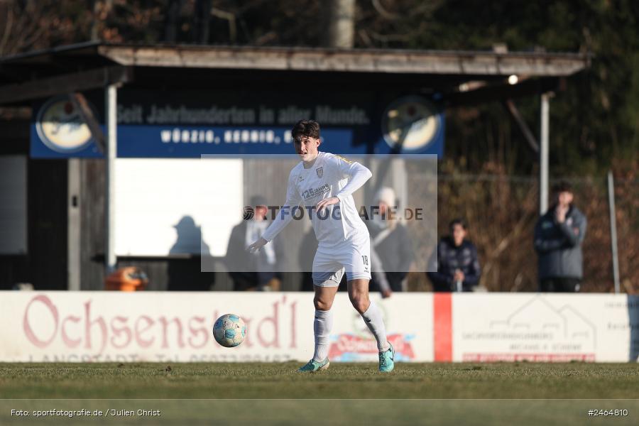 sport, action, SVA, SV Viktoria Aschaffenburg, Regionalliga Südwest, Regionalliga Bayern, Regional-FS, RP1, HFV, Fussball, FSV Frankfurt, FSV, Babenhausen-Langstadt, BFV, 08.02.2025 - Bild-ID: 2464810