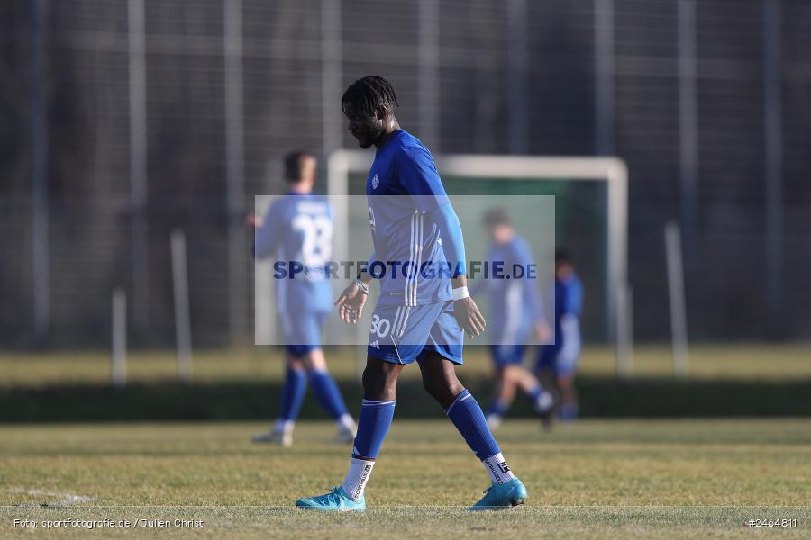 sport, action, SVA, SV Viktoria Aschaffenburg, Regionalliga Südwest, Regionalliga Bayern, Regional-FS, RP1, HFV, Fussball, FSV Frankfurt, FSV, Babenhausen-Langstadt, BFV, 08.02.2025 - Bild-ID: 2464811